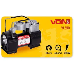 Компресор автомобільний Voin 150 psi 15 Amp (VL-550) - мініатюра 5