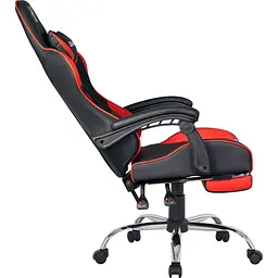 Крісло ігрове Defender Pilot 60 мм поліуретан Black/Red - мініатюра 6