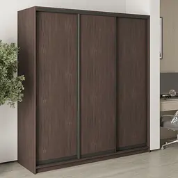 Шафа-купе тридверна MebelStar Комбо BG 3ДСП 190x45x210 см Дуб рістрето (MBS-8989)
