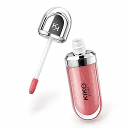Блиск для губ Kiko Milano 3d Hydra Lipgloss (35 Pearly Warm Mauve) - мініатюра 3