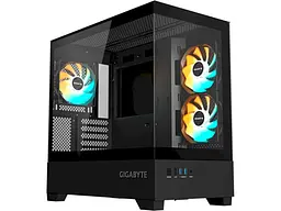 Корпус Gigabyte C201 Panoramic Black (GB-C201P)
