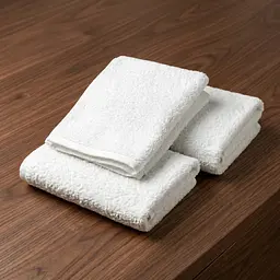 Набір рушників махрових GM Textile Milado 40x70 см 100% бавовна. Щільність 550 г/м2 3 шт. білий