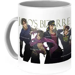 Кухоль GeekLand Неймовірні пригоди ДжоДжо JoJo's Bizarre Adventure JJ 02.10 330 мл білий - мініатюра 3