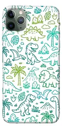 TPU чохол Demsky Dino pattern для Apple iPhone 11 Pro Max (6.5")