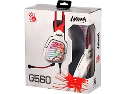 Гарнітура A4Tech Bloody G560 Naraka White - мініатюра 6