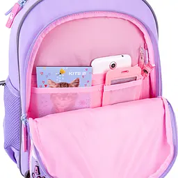 Рюкзак GoPack Education 182M Cute Ears Бузковий (GO26-182M-4) - мініатюра 11