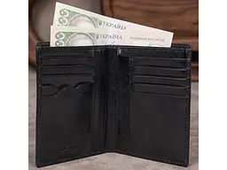 Чоловіче портмоне Italico 1153 чорне Чорне 9,5x13x1,5 см TONY PEROTTI acs0032423 - мініатюра 2