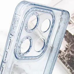 Чохол TPU Starfall Clear для Tecno Pop 7 Блакитний - мініатюра 5