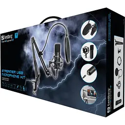 Мікрофон Sandberg Streamer Kit (126-07) - мініатюра 3