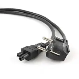 Кабель живлення від мережі PC-186, чорний, 1.8 м, Cablexpert, CEE 7/7 - IEC C5, 3x0.75 мм² (PC-186-ML12)
