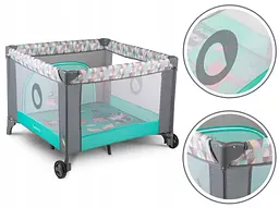 Манеж Lionelo Sofie Turquoise Scandi - мініатюра 6