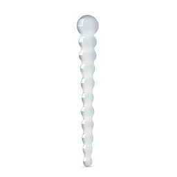Скляний дилдо у вигляді намистин Gildo Glass Dildo No. 20