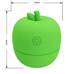 Кліторальний стимулятор Pretty Love Apple Secret зелений - мініатюра 7