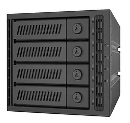 Зовнішня кишеня Chieftec CMR-3141SAS 3x5.25" - 4x3.5" HDDs Hot-Swap Metal (CMR-3141SAS)