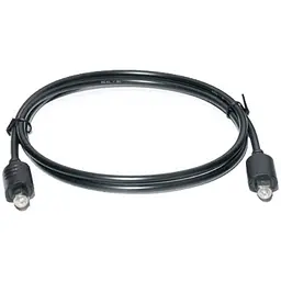 Кабель REAL-EL Toslink - Toslink (M/M), 1 м, Чорний (EL123500036) - мініатюра 2