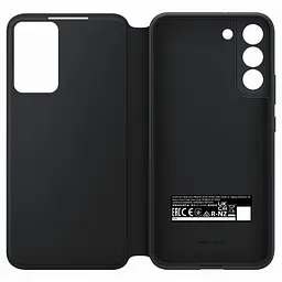 Оригінальний чохол-книжка для Samsung Galaxy S22 Plus Smart Clear View Cover Чорний EF-ZS906CBEGRU S906 - мініатюра 5