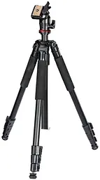 Трипод фотоапарату Traveller-163 кулястий 47-163см чорний Hama teh0012967 - мініатюра 4