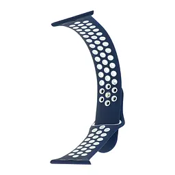 Ремінець Nike Sport Apple Watch 42/44/45/46/49 mm Midnight Blue White