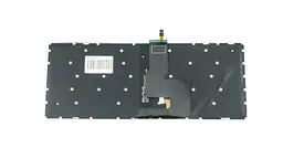 Клавіатура для ноутбука LENOVO (IdeaPad 320-14 series) rus, onyx black, без фрейма, підсвічування клавіш(оригінал)