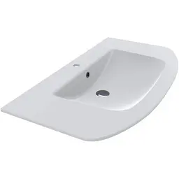 Умивальник Miraggio Dea 1000 mirasoft 0001591, Білий матовий - мініатюра 1