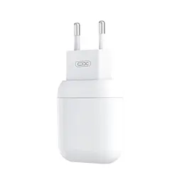 Зарядний пристрій XO 2xUSB 2.4 А + кабель USB-A — Lightning білий (L78-L-WH) - мініатюра 2