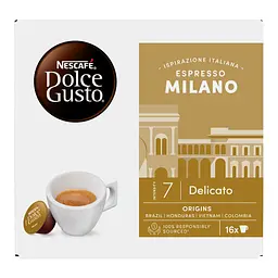 Кава в капсулах NESCAFE Dolce Gusto Espresso Milano 99.2 г (16 шт. по 6.2 г) - мініатюра 6