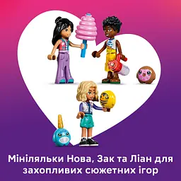 Конструктор LEGO Friends Колесо огляду з цукерками та капкейками (42700) - мініатюра 11