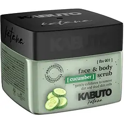 Скраб для обличчя та тіла Kabuto Face&Body Scrub Cucumber 240 мл