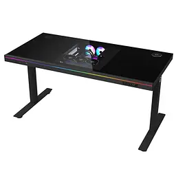 Геймерський стіл Lorgar ELITE 90G Glass Black (LRG-DE90G)
