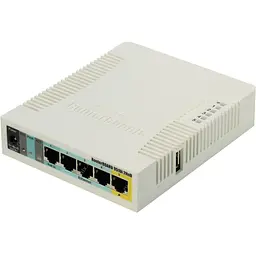 Бездротовий маршрутизатор (роутер) Mikrotik RB951Ui-2HND [128306]