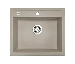 Кухонна мийка Adamant Prizma 590x495x200 Sand сахара 425223, Sand