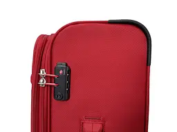 Валіза маленька Airtex 6522 нейлон 500D 56×36×22 см 34 л Червона - мініатюра 7