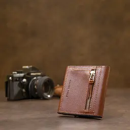 Чоловіче шкіряне портмоне GRANDE PELLE 10х10х1 см acs0018626 - мініатюра 9