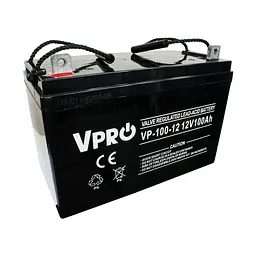 Акумулятор для ДБЖ Volt Polska VPRO 100 Ah 12V AGM VRLA (6AKUAGM100)