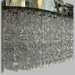 Кришталева люстра в хроме/бронзе Linisoln 2068-80*30 - мініатюра 5