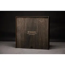 Подарунковий набір Whiskey Stones камені для віскі 9 штук + інструкція + мішечок для зберігання + щипці + декантер і 2 склянки - мініатюра 8