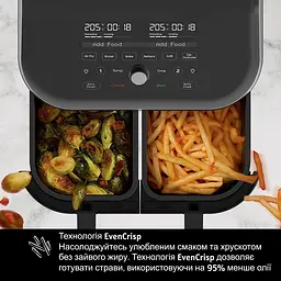 Мультипіч Instant Vortex Plus Double Basket ClearCook - мініатюра 4