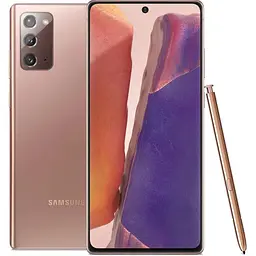 Смартфон Samsung Galaxy Note 20 5G 8/256Gb Mystic Bronze SM-N9810 (Asia) [NFC, 2 SIM, no e-SIM] - мініатюра 2