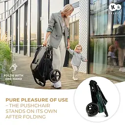 Прогулянкова коляска Kinderkraft Mitzy Jade Green (KSMITZ00GRE0000) - мініатюра 10