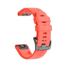 Ремінець до смарт-годинника Armorstandart Silicone для Garmin 26mm Coral Red (ARM87729) - мініатюра 3