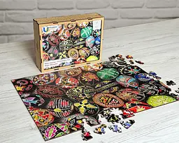 Пазл Спадщина дерев`яний UkrainianPuzzles Мистецтво писанкарства Віри Манько - мініатюра 4