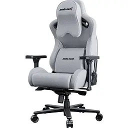 Геймерське крісло Anda Seat Kaiser 2 Pro XL Linen Fabric Gray [AD12YXL-17-G-F-G01] [126344] - мініатюра 4