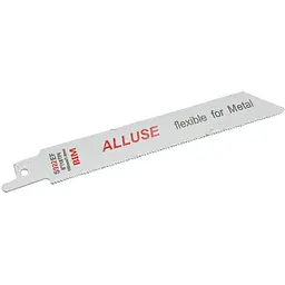 Полотно ножівкове для пилки шабельної Alluse S922EF 150 x 1.4мм x 6T метал