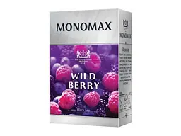 Чай фасованний зелений Мономах 80 г WіLD BERRY з ароматом лісових ягід