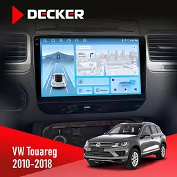 Штатна магнітола Volkswagen Touareg 2010-2018 Decker D9-010 6x128, DSP, 4G, 2K Decker (НФ-00004607)
