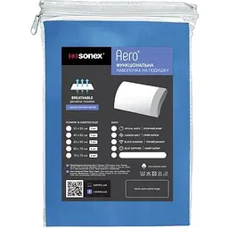 Наволочка Sonex Aero на подушку з пам`яттю Blue Sapphire 33х50 см (SO102237) - мініатюра 2