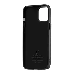 Чохол Jinduka Leather Pocket iPhone 12 Pro Max Black - мініатюра 3