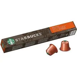 Кава в капсулах Nespresso Starbucks Single Origin Colombia 10 шт