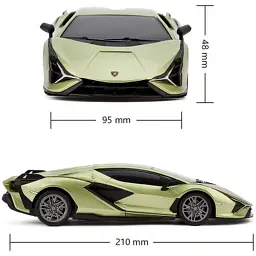 Радіокерована іграшка KS Drive Lamborghini Sian 1:24, 2.4Ghz зелений (124GLSG) - мініатюра 6