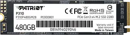 SSD M.2 накопичувач Patriot P310 480GB (P310P480GM28)